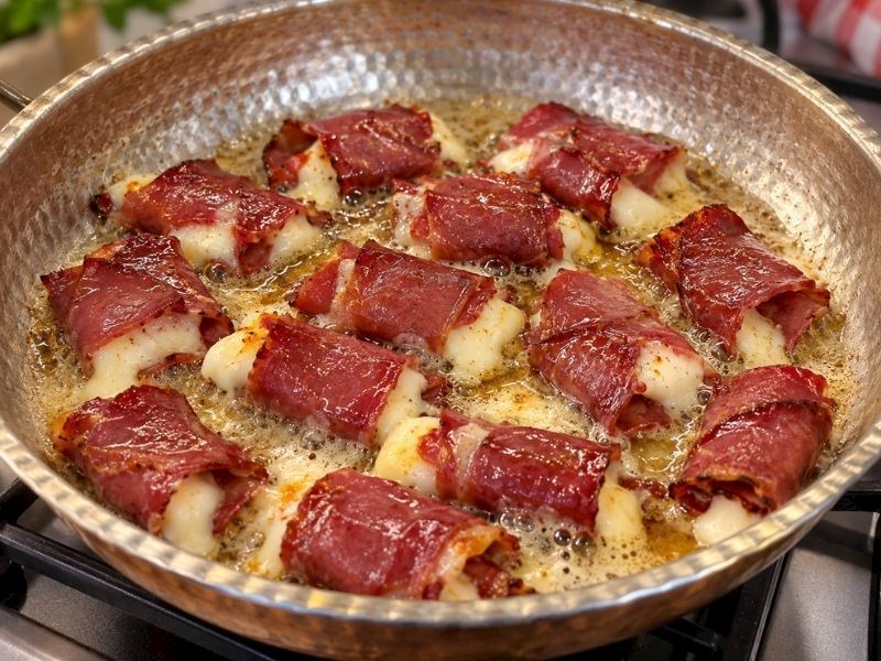 Kaşarlı Pastırma Sarması Tarifi