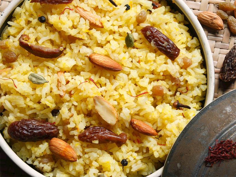 Keşmir pilavı (Hint pilavı)