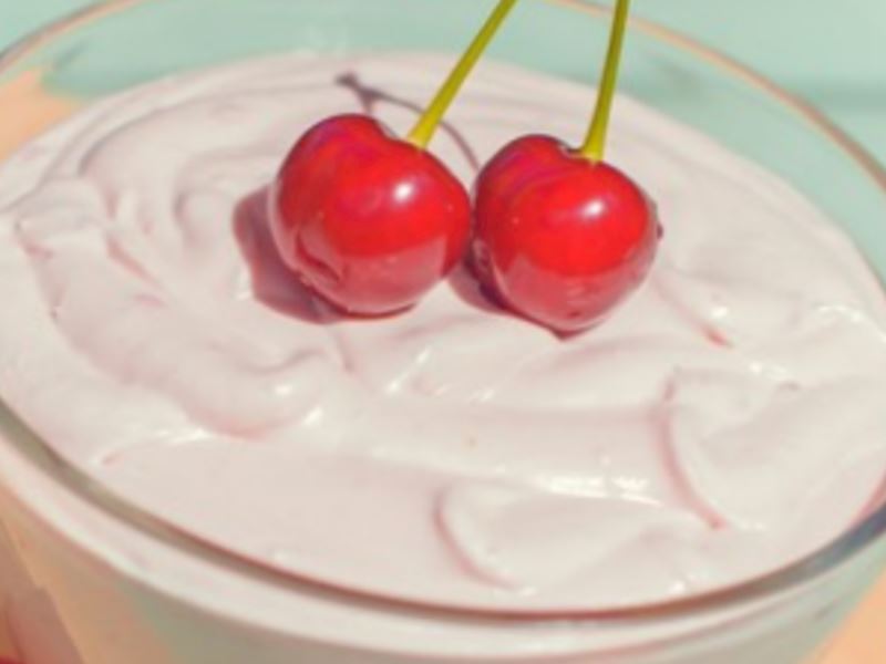 Kirazlı puding 