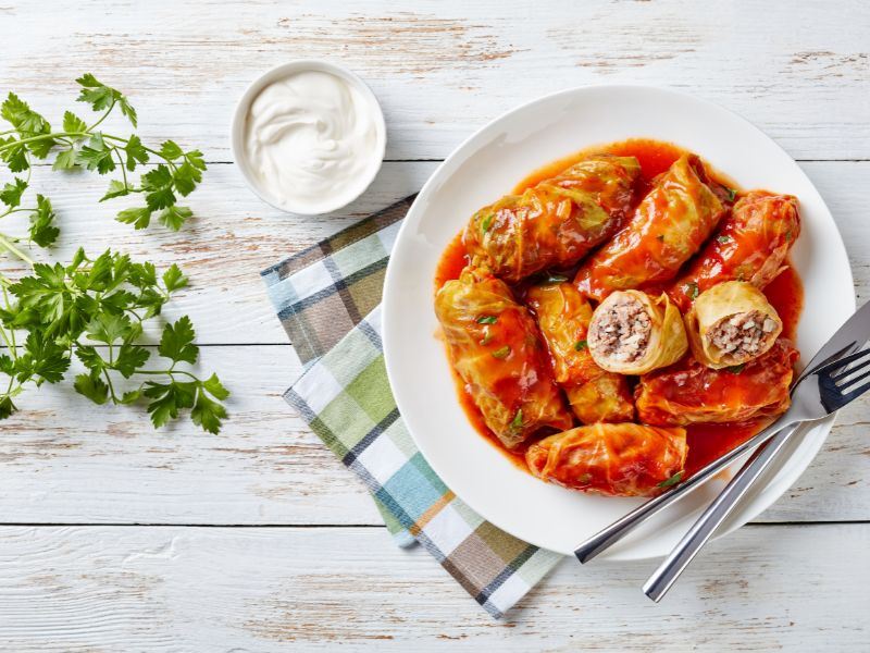 Kırkçikli kelem dolması