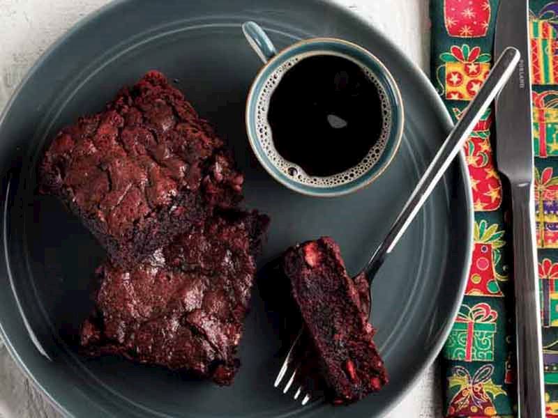 Kırmızı kadife brownie