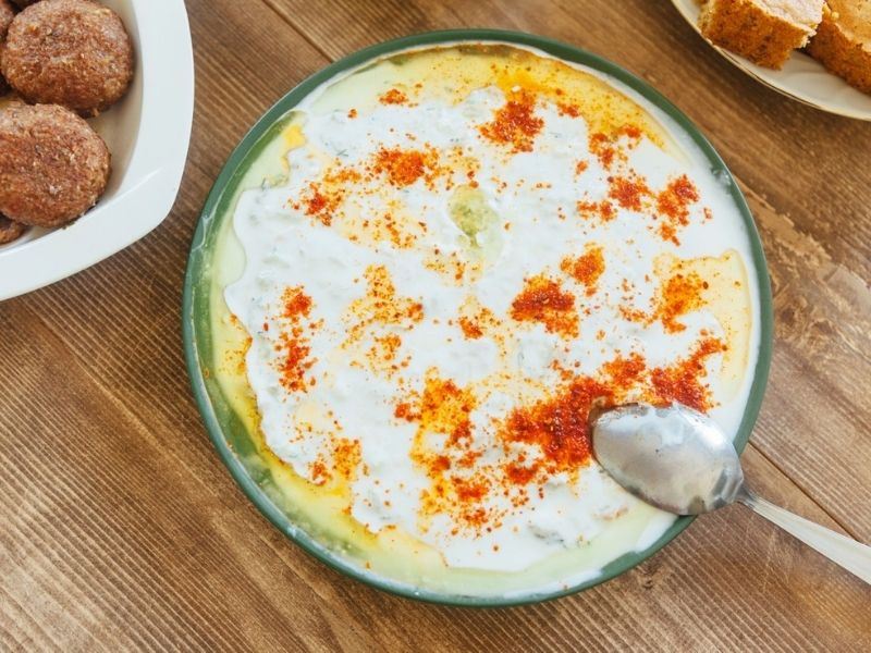 Kıymalı kabak mantısı