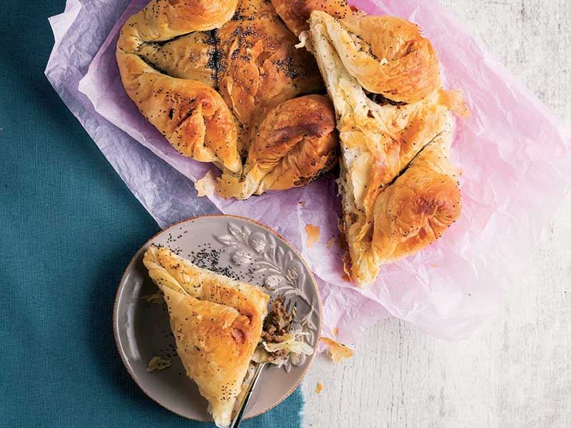 Kıymalı zarf börek