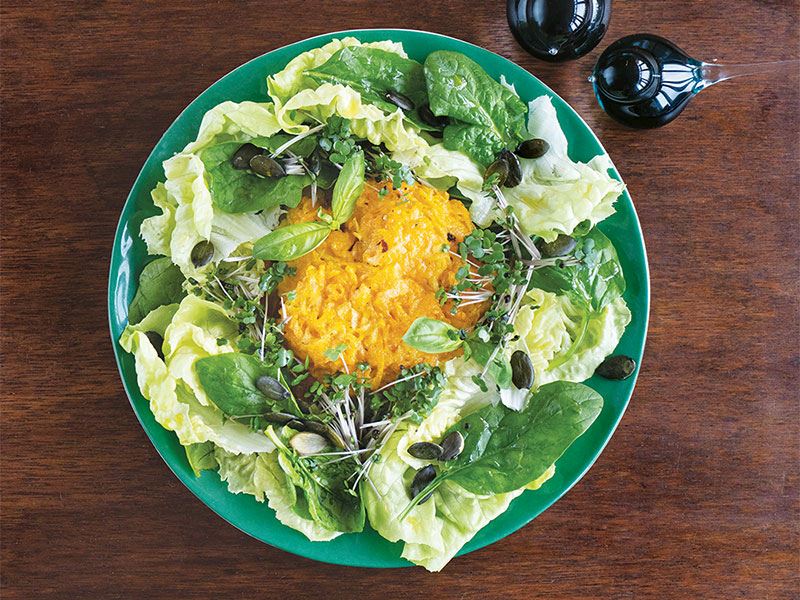 Kızarmış Balkabaklı Salata