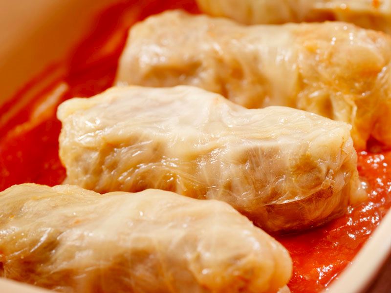 Kohlrouladen (Alman Usulü Lahana Sarması)