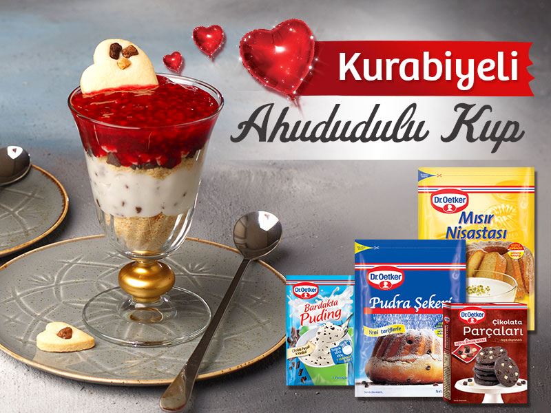 Kurabiyeli Ahududulu Kup