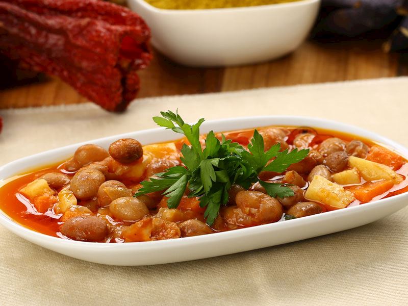 Kuru Barbunya Yemeği