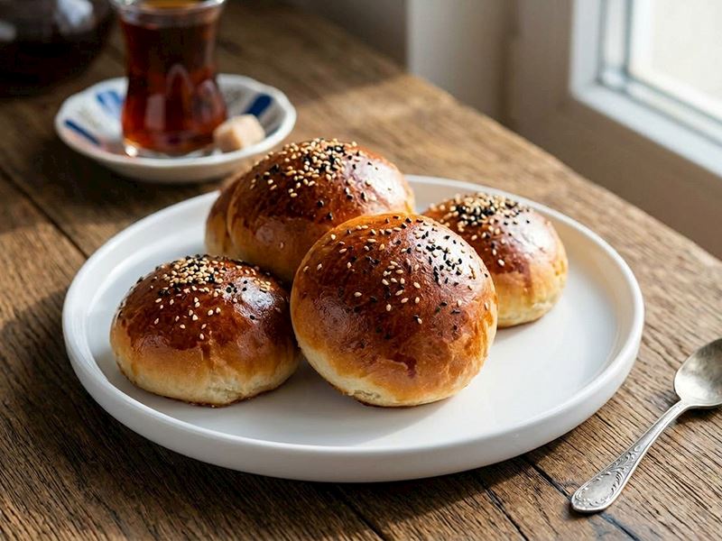 Kuru Maya ile Poğaça Tarifi