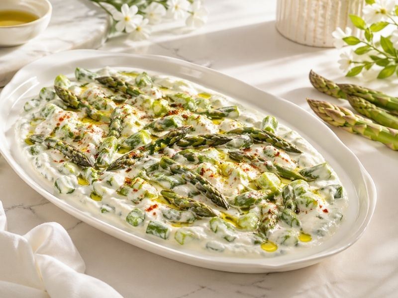 Kuşkonmaz Mezesi Tarifi