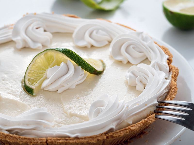 Limon parçacıklı turta