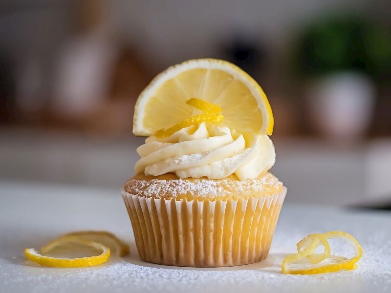 Limon Soslu Muffin