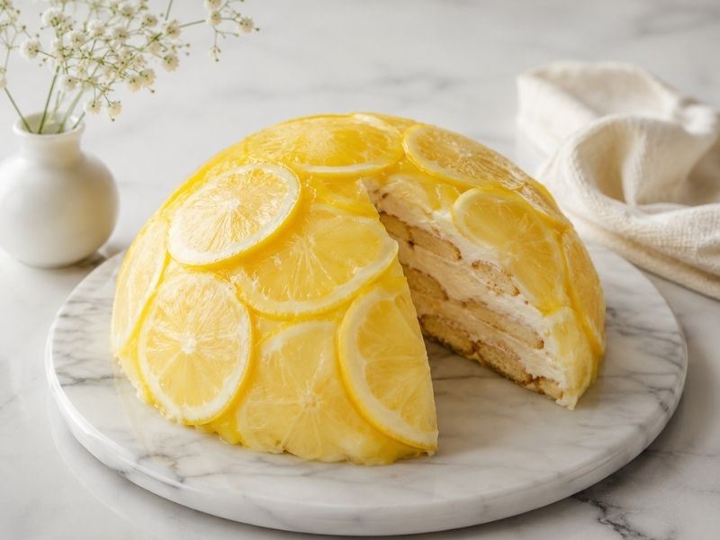 Limonlu Küre Pasta Tarifi