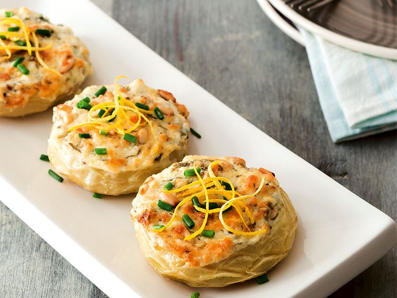 Limonlu Parmesan Dolgulu Enginar