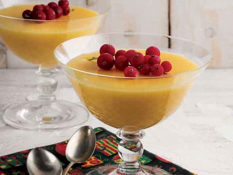 Mandalinalı puding