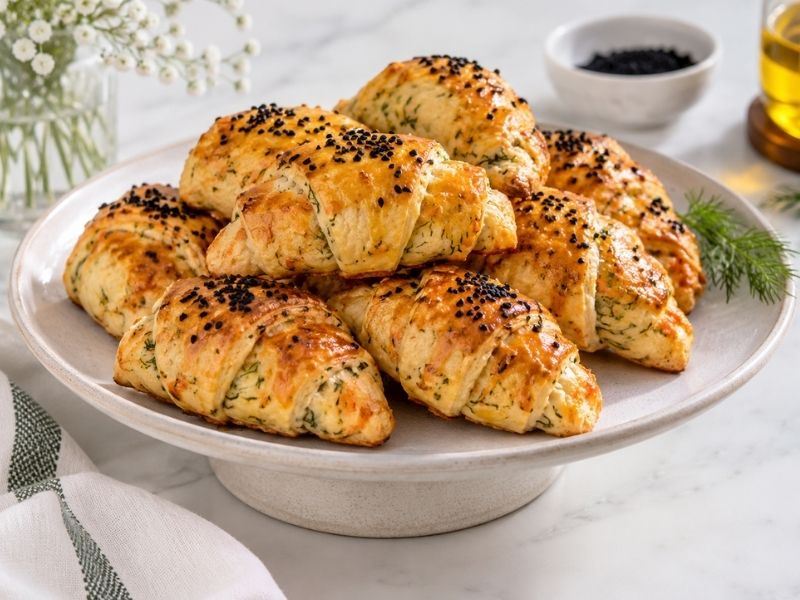 Mayasız Puf Puf Havuçlu Dereotlu Poğaça Tarifi