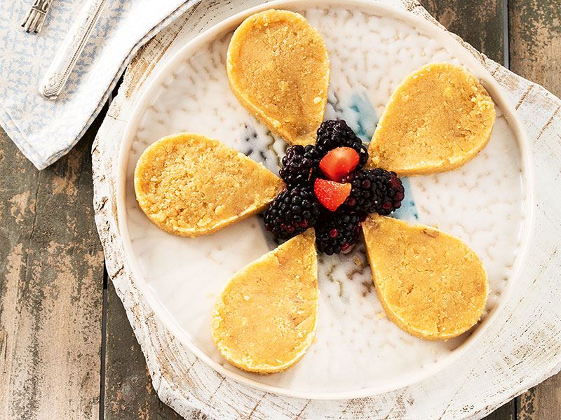 Sütlü Mısır Unu Helvası