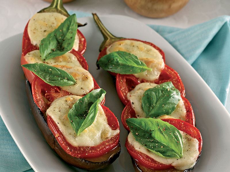 Mozarella peynirli patlıcanlar