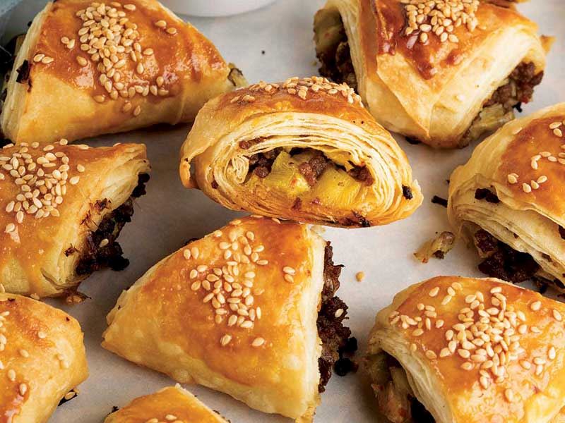 Nişastalı&sirkeli rulo börek
