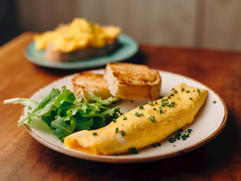 Otlu Fransız Omleti Tarifi