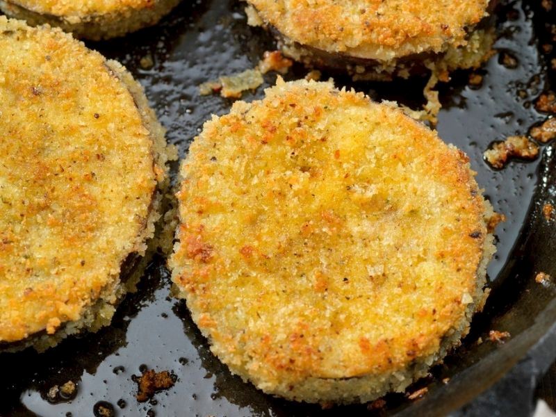 Parmesanlı patlıcan