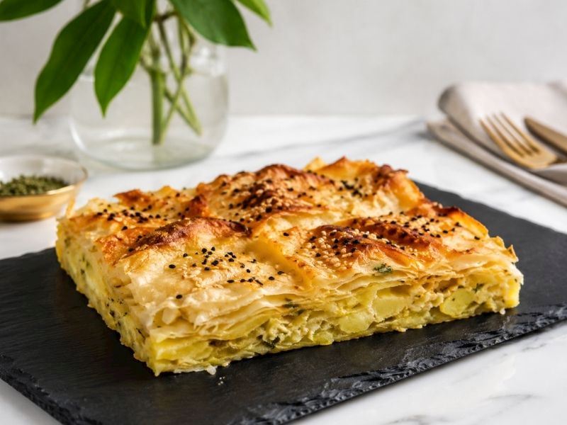 Patatesli Fırın Böreği Tarifi