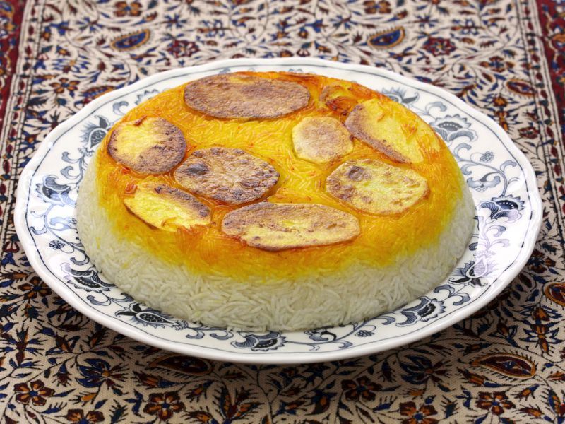 Patatesli Tahdig