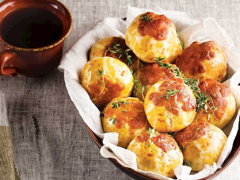 Patatesli ve peynirli top börek
