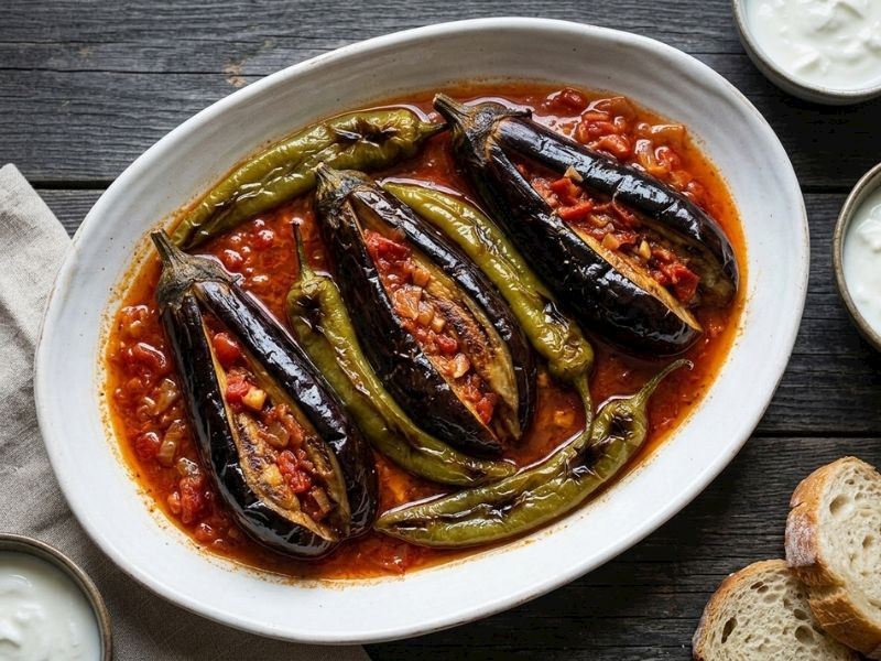 Patlıcanlı Baş Kavurma Tarifi