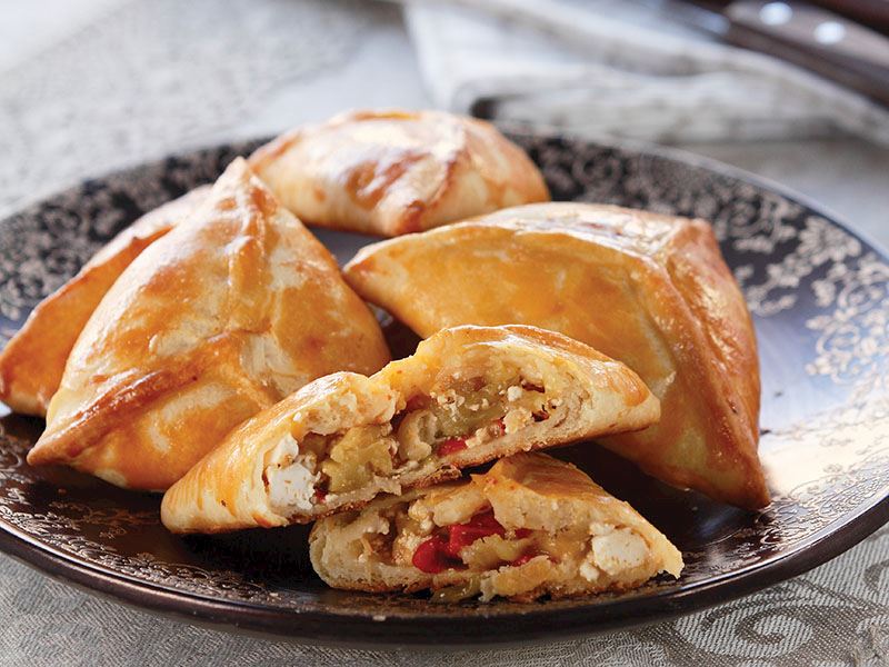 Peynirli Ve Patlıcanlı Börek