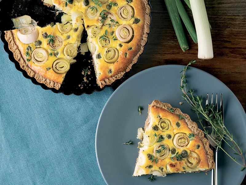 Pırasalı tart