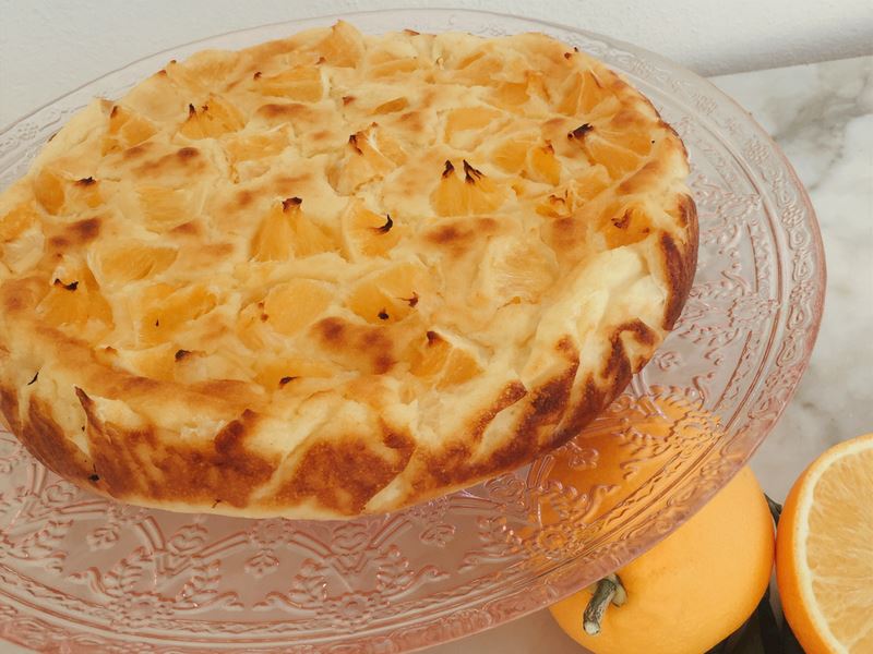 Portakallı İrmik Pastası 
