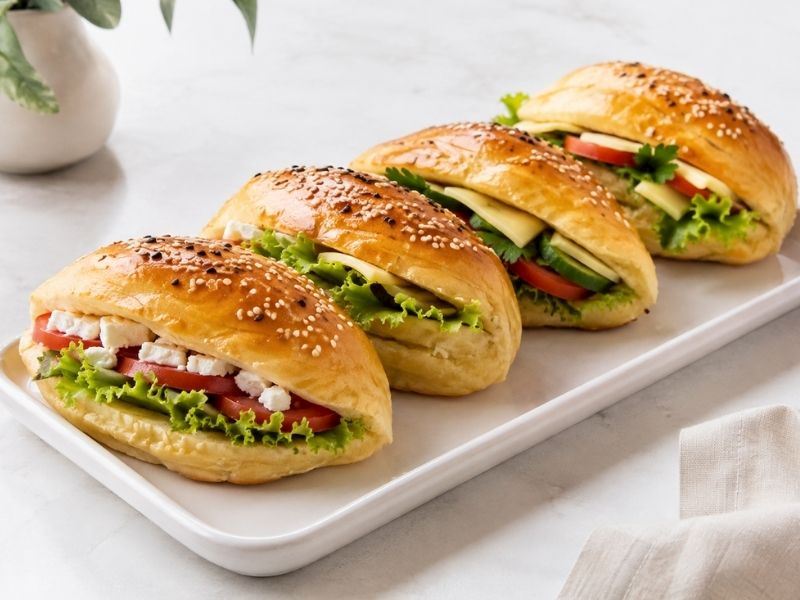Puf Puf Cepli Sandviç Poğaça Tarifi