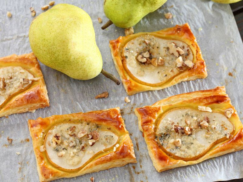 Rokfor ve Armutlu Tart 