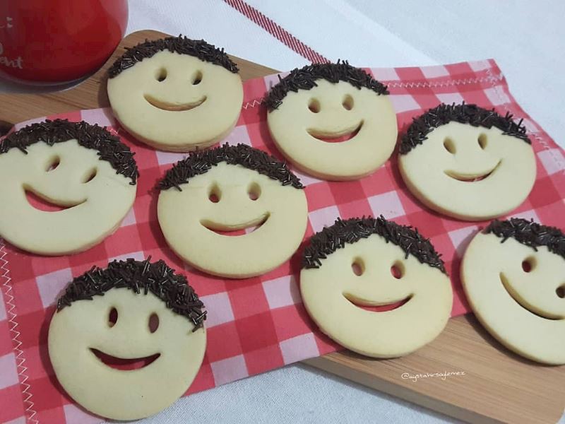 Saçlı Smile Kurabiye