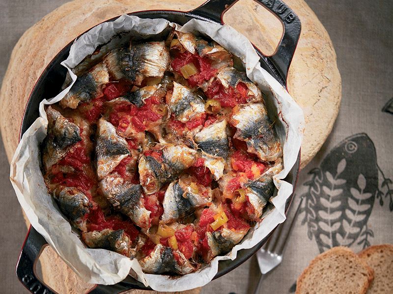 Sardalya dolma
