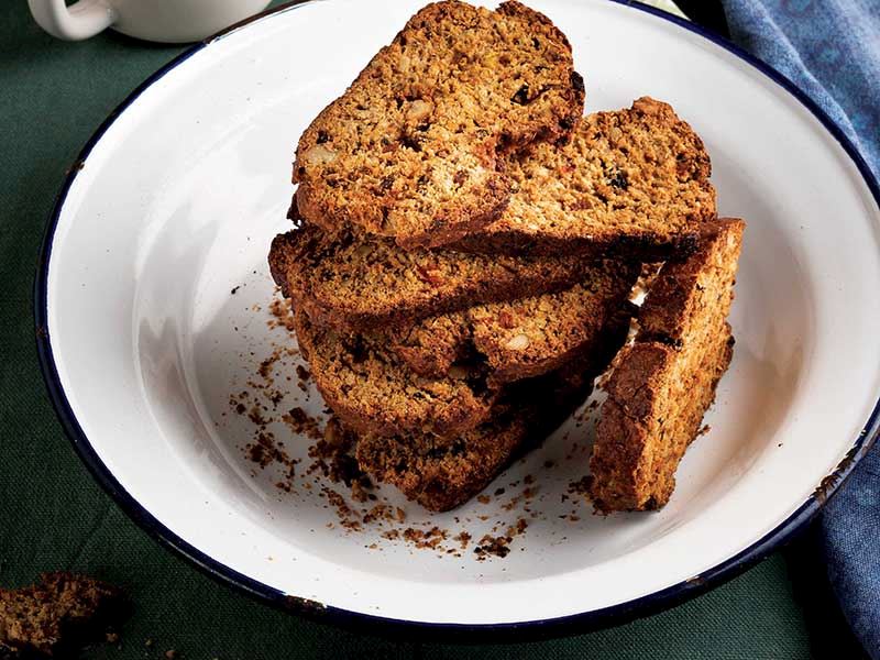 Seferihisar ve Uşak tarhanasından biscotti