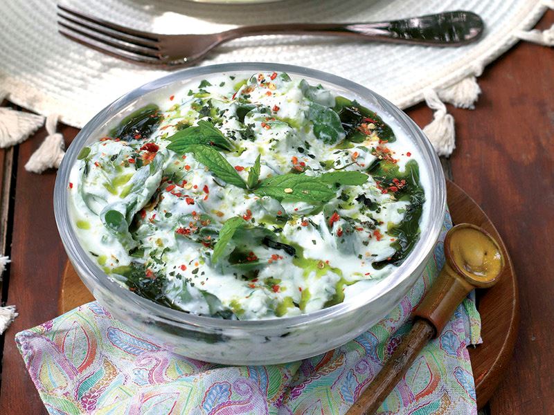 Semizotu salatası