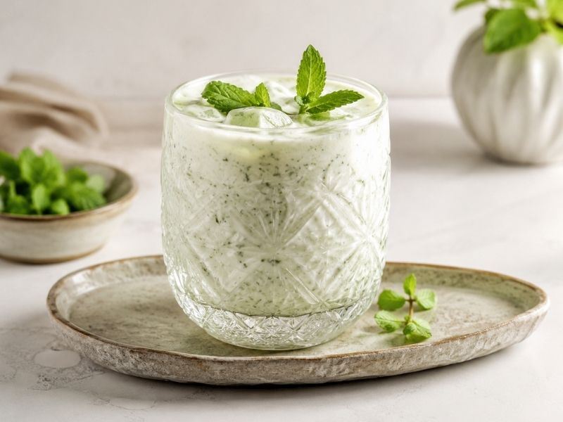 Sodalı Taze Naneli Ayran Tarifi