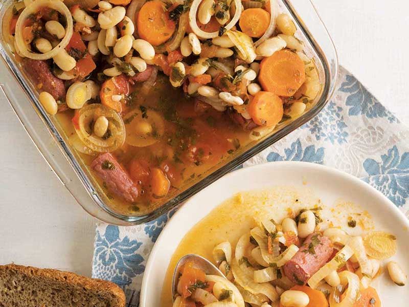 Sosis cassoulet