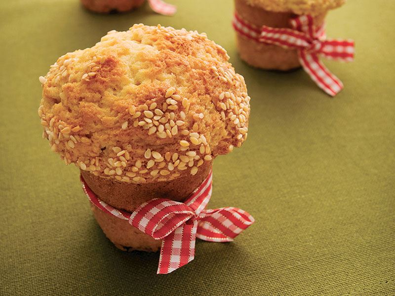 Tahinli muffin