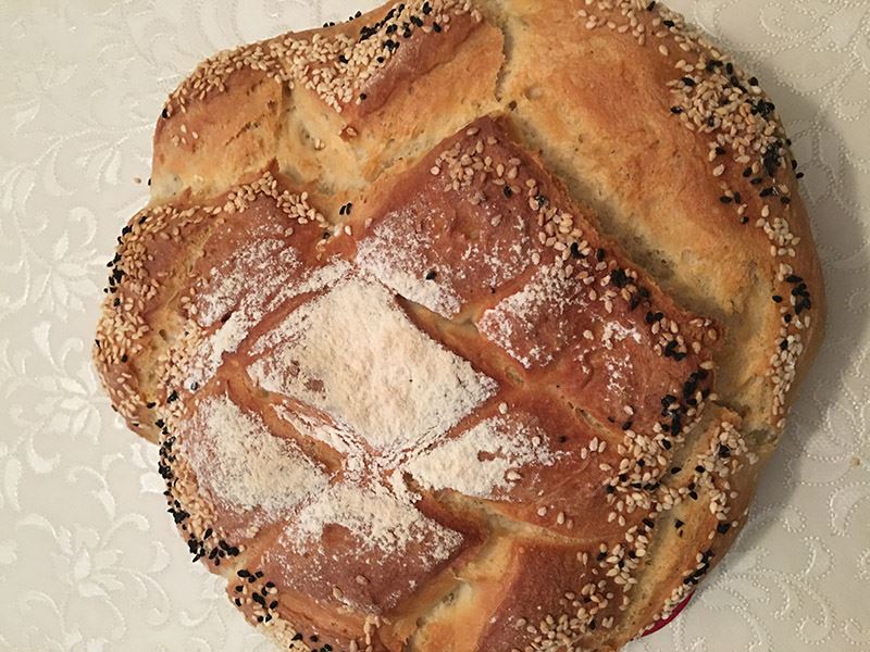 Tam buğday unlu somon ekmek