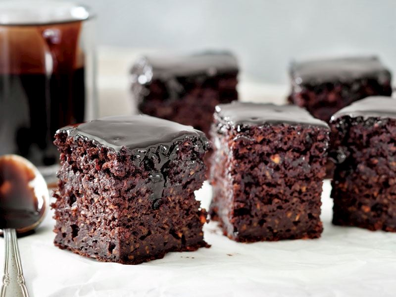 Tatlı patatesli brownie