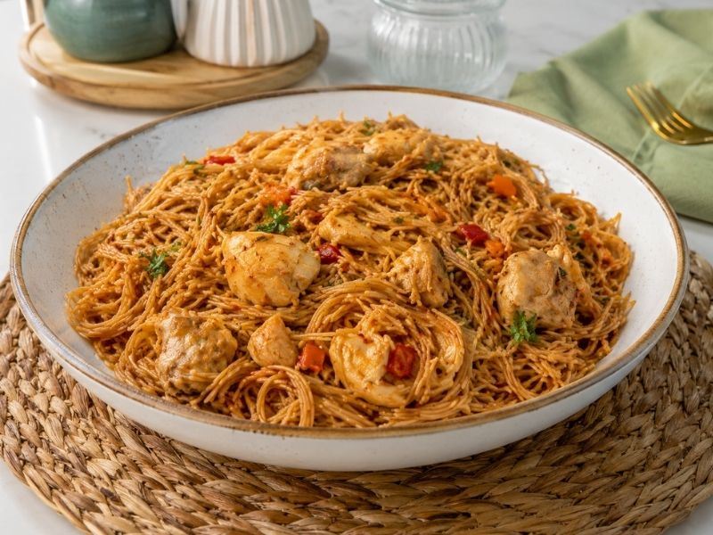 Tavuklu Tel Şehriye Pilavı Tarifi