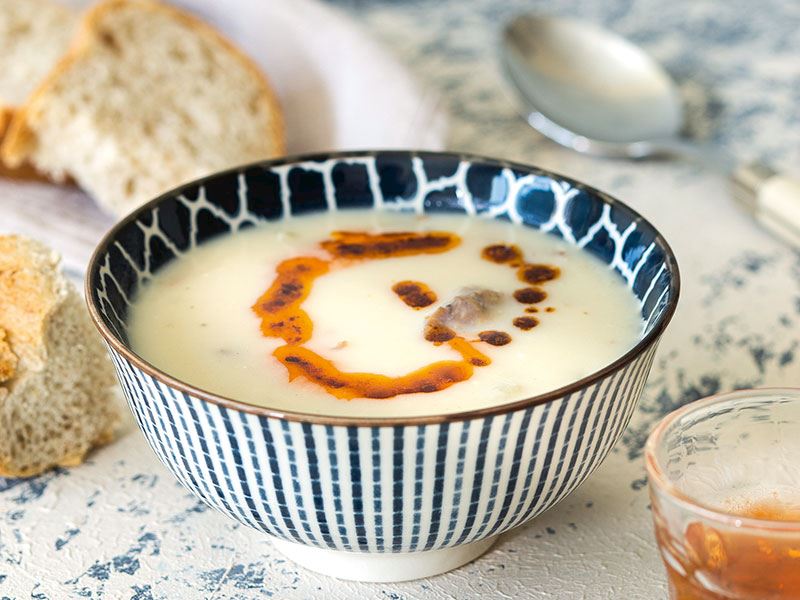 Terbiyeli İşkembeli Paça Çorbası