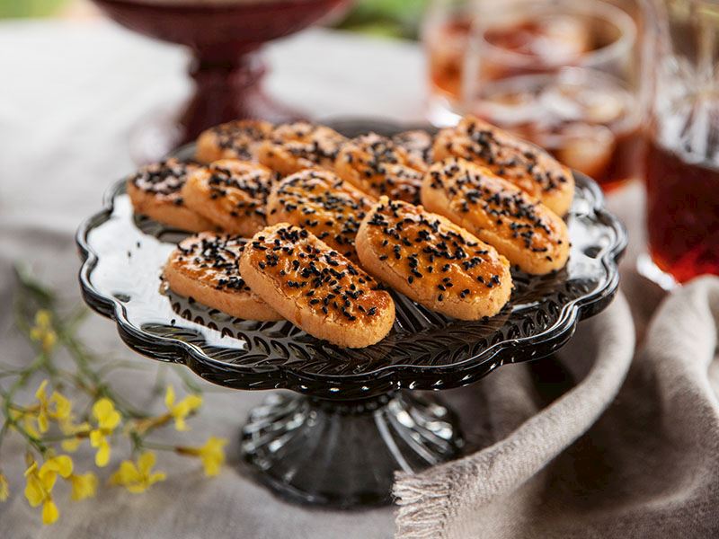 Tuzlu salçalı kurabiye