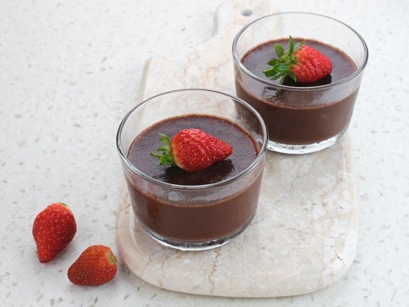 Unsuz Şekersiz Puding 