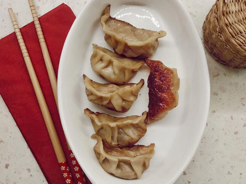 Veggie Gyoza (Japon Mantısı)