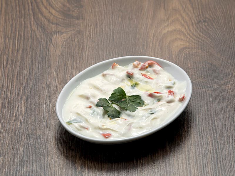 Yoğurtlu ve biberli havuç