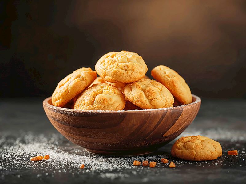 Yüksek Proteinli Lor Kurabiyesi