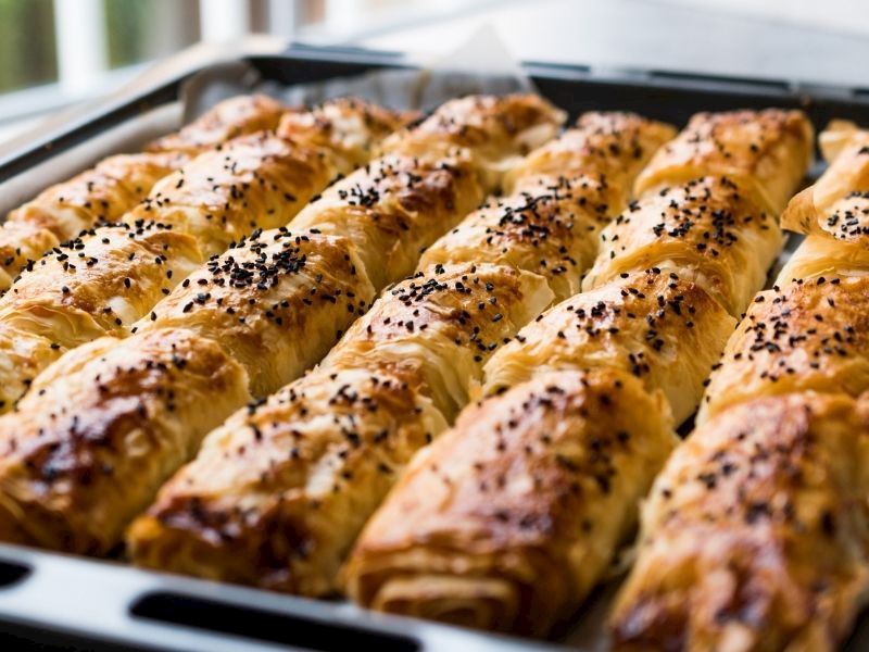 ZAR GİBİ İNCECİK AÇILAN KAT KAT ÇITIR PEYNİRLİ BÖREK TARİFİ